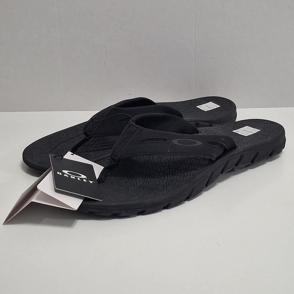 Oakley Operative Men's Sandals 2.0 Blackout 13477-02E Flip Flop Slides Size 13